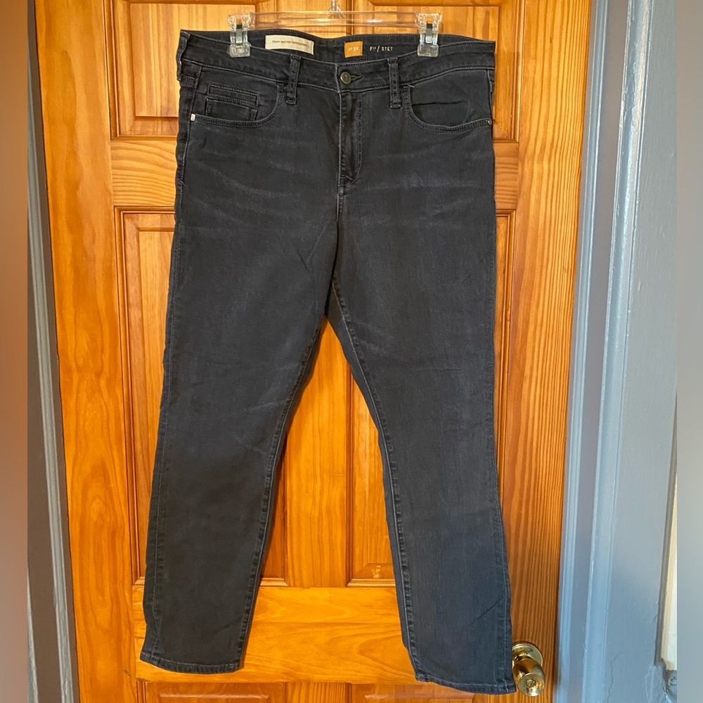 Pilcro and the Letterpress Grey Jeans